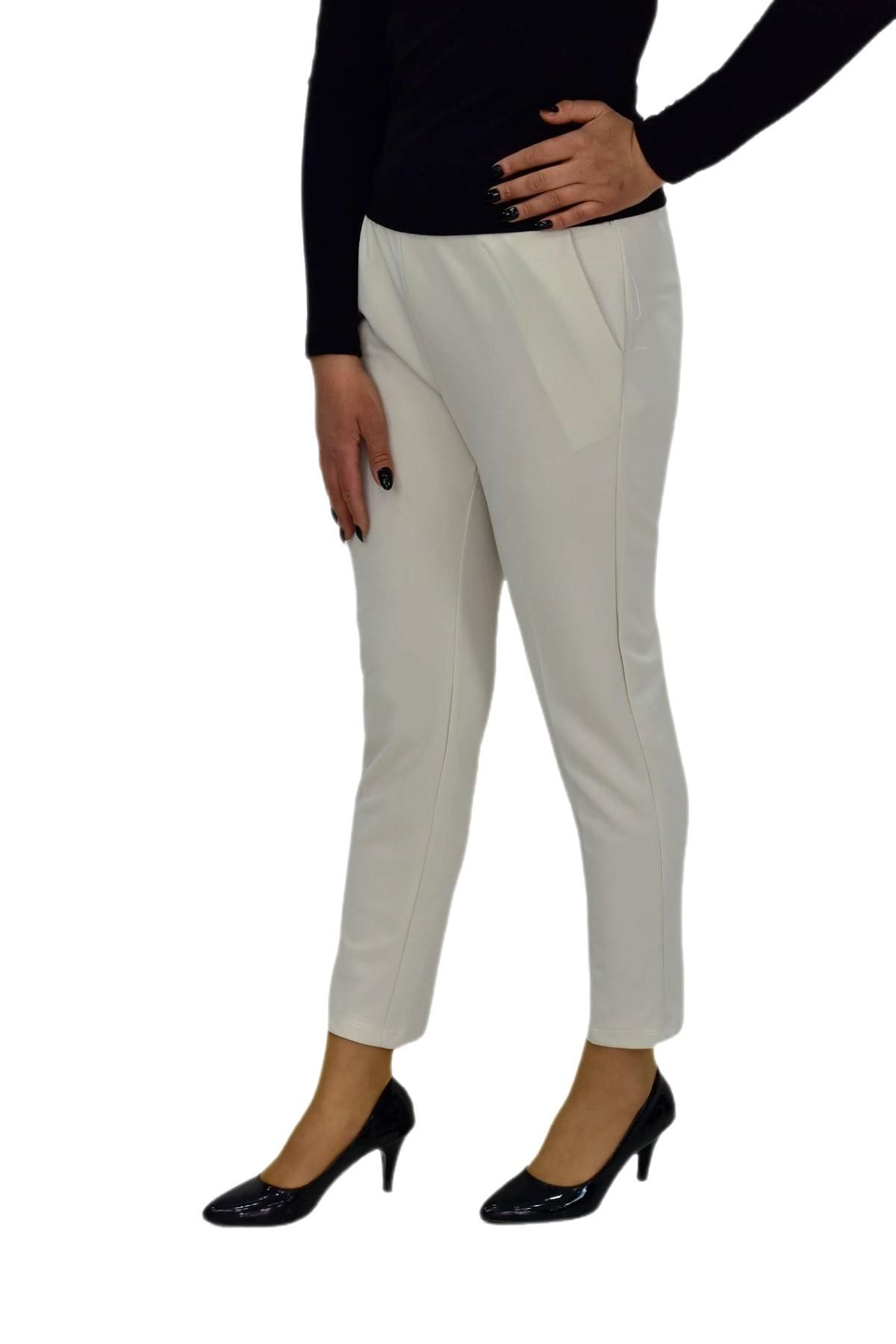 Kadın Cepli Havuç Paça Pantolon BGL-ST03865