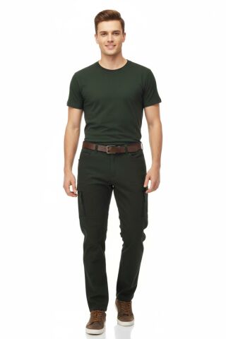 Erkek Kışlık Soft Jel Taktik İçi Polar Pantolon Regular BGL-ST05178