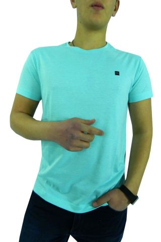 NAYKI ERKEK SIFIR YAKA PETEK SÜPREM T-SHİRT 2124 BGL-ST01016