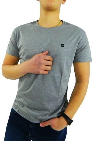 NAYKI ERKEK SIFIR YAKA PETEK SÜPREM T-SHİRT 2124 BGL-ST01016