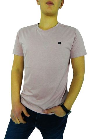 NAYKI ERKEK SIFIR YAKA PETEK SÜPREM T-SHİRT 2124 BGL-ST01016