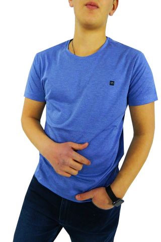 NAYKI ERKEK SIFIR YAKA PETEK SÜPREM T-SHİRT 2124 BGL-ST01016