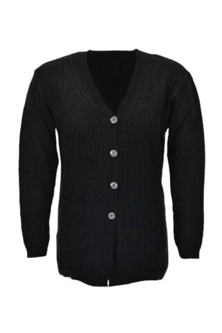 Kadın Cepli Triko  Hırka BGL-ST04128