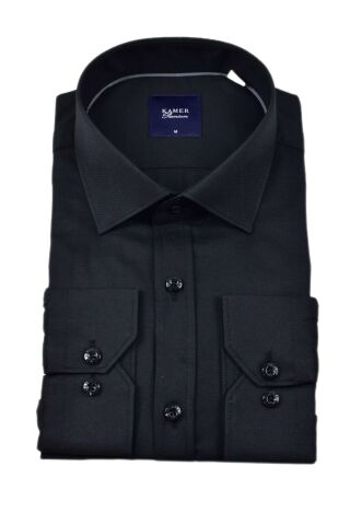 Erkek Klasik Armürlü  Uzun Kol Gömlek 33704 BGL-ST04394