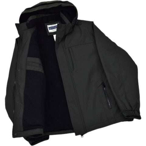 Erkek Büyük Beden Kapüşonlu Spor Mont 99497 BGL-ST04181