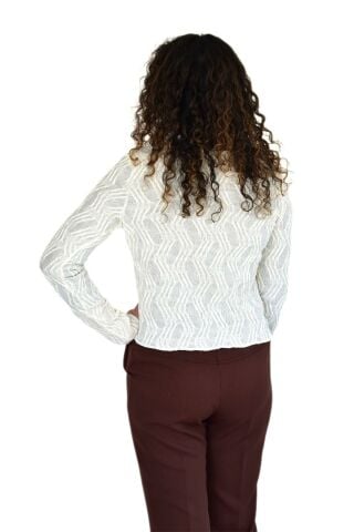 Kadın Yazlık Otantik Bürümcük Hırka BGL-ST04246