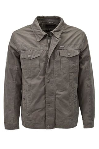 Erkek Spor Kanvas Yakalı Mont  M2625 BGL-ST03994