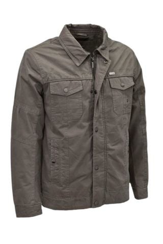 Erkek Spor Kanvas Yakalı Mont  M2625 BGL-ST03994