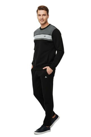 Erkek 3 İplik Sıfır Yaka Eşofman Takım 3295 BGL-ST04997