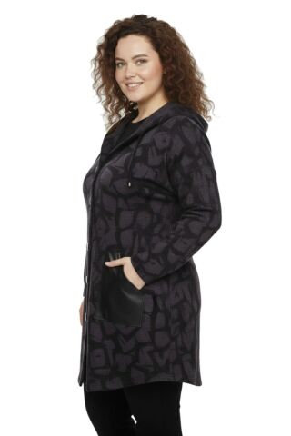 Kadın Mevsimlik Hırka Kapüşonu Dügmeli 9395 BGL-ST02265