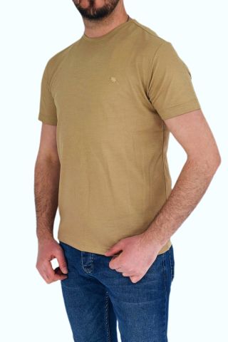 Erkek Büyük Beden Sıfır Yaka Tişört Ottoman BGL-ST01891