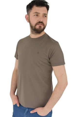 Erkek Büyük Beden Sıfır Yaka Tişört Ottoman BGL-ST01891