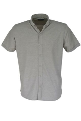 Erkek Önden Düğmeli Yakalı Tişört R4680 BGL-ST03770