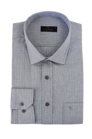 Erkek Klasik Uzun Kol Armürlü Gömlek BGL-ST02522