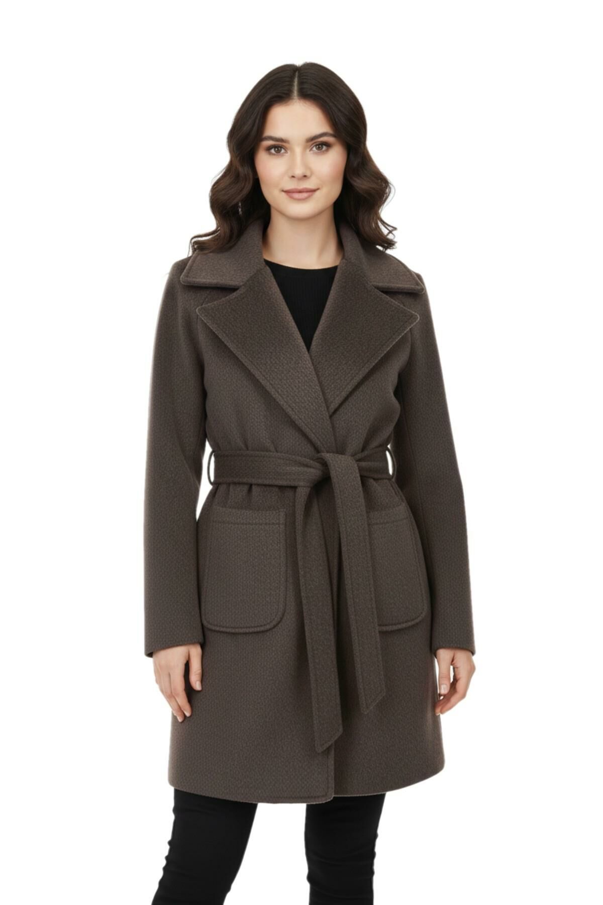 Kadın Kaşe Kaşe Kaban BGL-ST05042