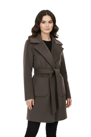 Kadın Kaşe Kaşe Kaban BGL-ST05042