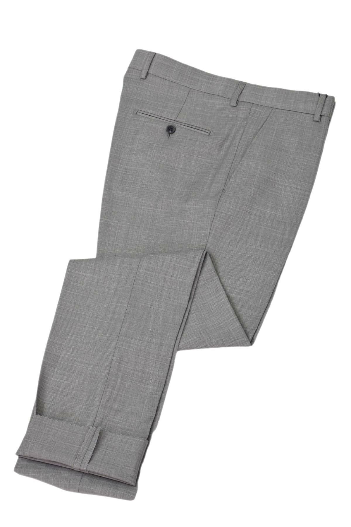 Erkek Klasik Pilesiz  Kumaş Pantolon BGL-ST04740