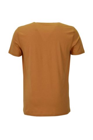 Erkek Sıfır Yaka Pano Baskılı Tişört BGL-ST03832