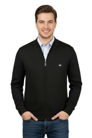 Erkek Hakim Yaka Astarlı Triko Mont Fermuarl 4200T BGL-ST05020