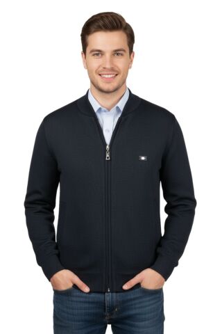 Erkek Hakim Yaka Astarlı Triko Mont Fermuarl 4200T BGL-ST05020