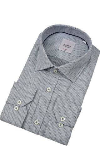 Erkek Slim Fitt Uzun Kol Gömlek 2381 BGL-ST04374