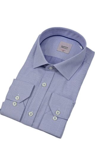 Erkek Slim Fitt Uzun Kol Gömlek 2381 BGL-ST04374