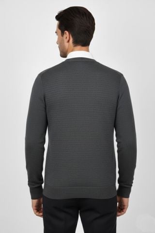 Erkek Düğmeli Cepli Hırka BGL-ST04834