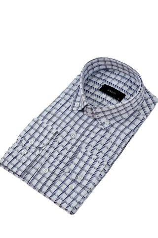 Erkek Klasik Tek Cepli Uzun Kol Gömlek BGL-ST04340