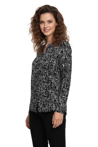 Kadın Yumoş Düğmeli Modelli Bluz BGL-ST05134