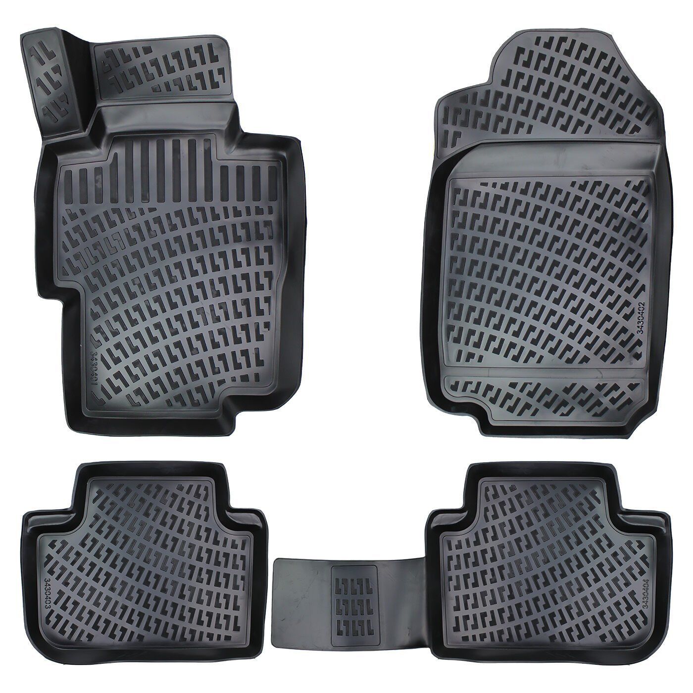 Honda Accord 2002-2008 Havuzlu Paspas #1