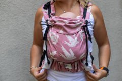 Huggy Nest Baby Carrier - Dock Dahlia