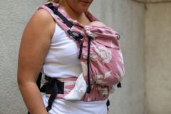 Huggy Nest Baby Carrier - Dock Dahlia