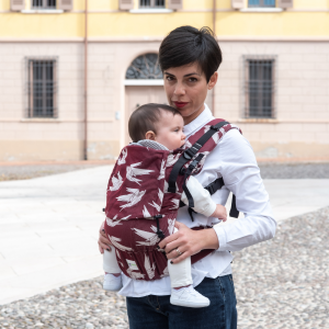 Huggy Nest Baby Carrier - Dock Valentine