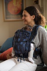 Huggy Nest Baby Carrier - Dandelion Sapphire