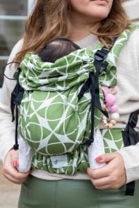 Huggy Softy Baby Size Carrier - Marble Cedar