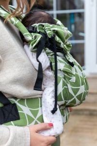 Huggy Softy Baby Size Carrier - Marble Cedar