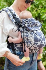 Huggy Softy Baby Size Carrier - Marble Mist