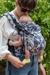 Huggy Softy Baby Size Carrier - Marble Mist