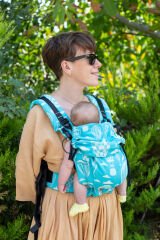 Huggy Softy Baby Size Carrier - Huggadocia Cloud
