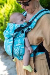 Huggy Softy Baby Size Carrier - Huggadocia Cloud