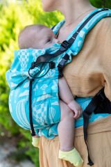 Huggy Softy Baby Size Carrier - Huggadocia Cloud