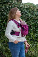 Huggy Softy Baby Size Carrier - Fuschia