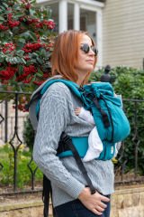 Huggy Softy Baby Size Carrier - Aquamarine
