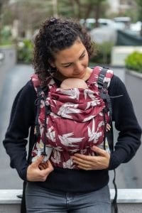 Huggy Softy Baby Size Carrier - Dock Valentine