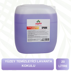 Supta Sıvı Yüzey Temizleyici 20 Litre Lavanta Kokulu