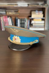 Sovyet Subay Şapkası | 1980 Yılına Ait Orijinal Ürün