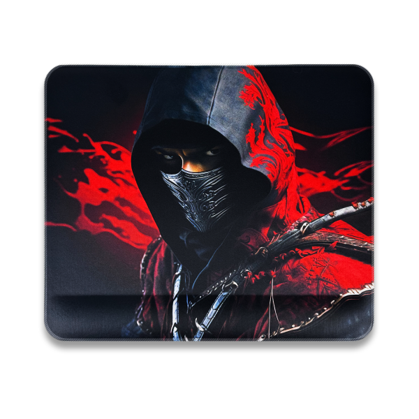 Bilek Destekli Gaming Oyuncu Mousepad 470x400x4 Mm Ve 2.4 cm Bilek Desteği ALTAIR