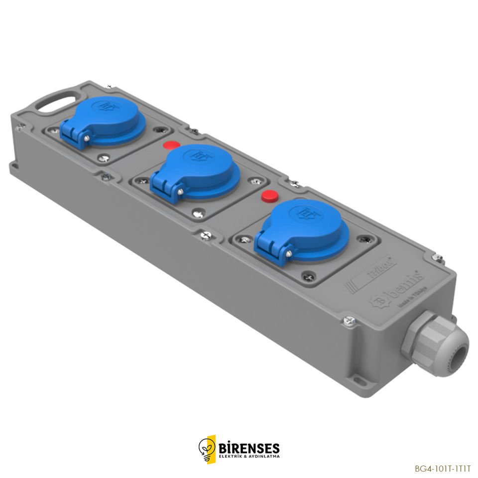 BEMİS 1/16A 220V 3 Ad. Termal Sigortalı BG4-101T-1T1T