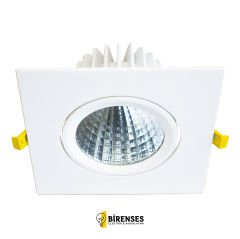 ACK 30W Led Spot Armatür Kare 3000K Siyah AH03-06101