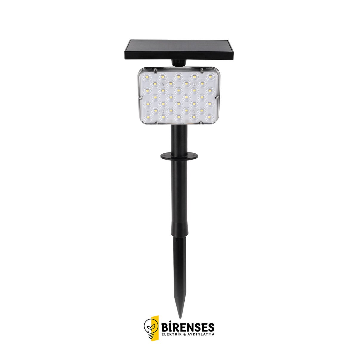 ACK Solar Led Çim Armatürü Kazıklı 8W/H Amber AG60-01881